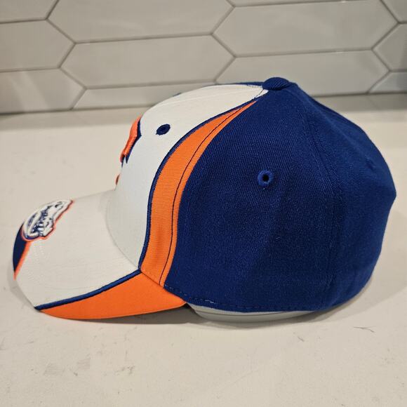 Vintage University of Florida Gators Fitted Hat Cap White Blue UF One Size NCAA - Picture 3 of 8